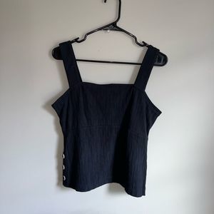 Anthropologie tank top with buttons size SMALL